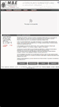 Mobile Screenshot of mbe-ingenierie.com
